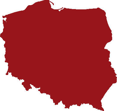 Mapa Polski - ZMB